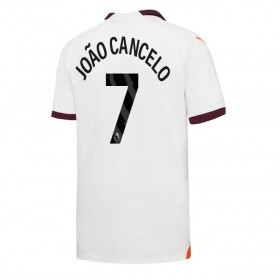 Herren Fußballbekleidung Manchester City Joao Cancelo #7 Auswärtstrikot 2023-24 Kurzarm